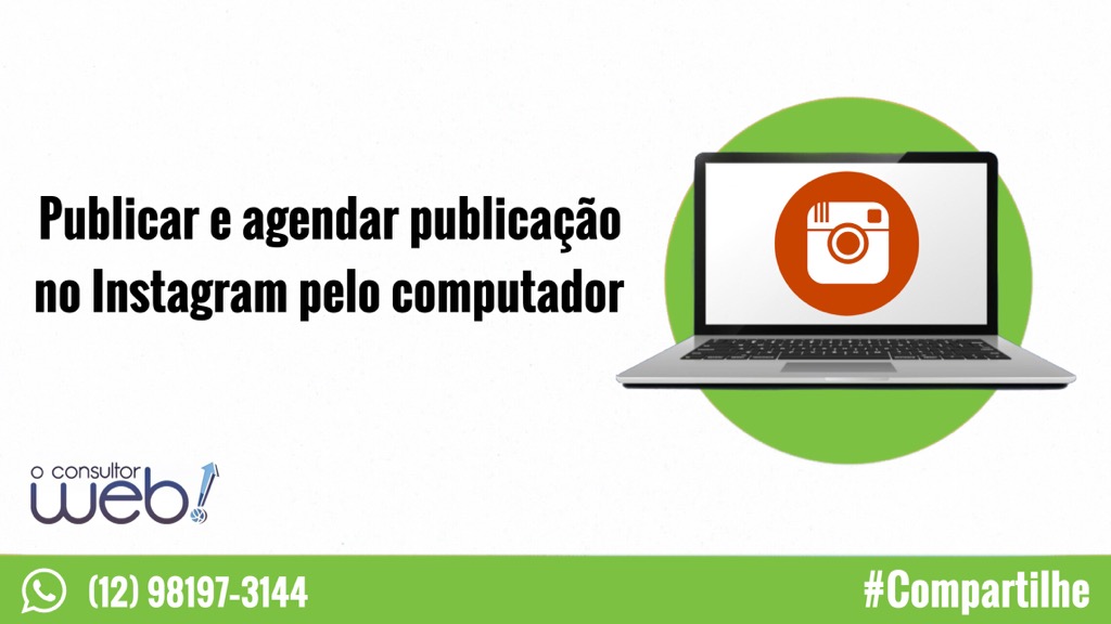 Publicar e agendar publicação no Instagram pelo computador