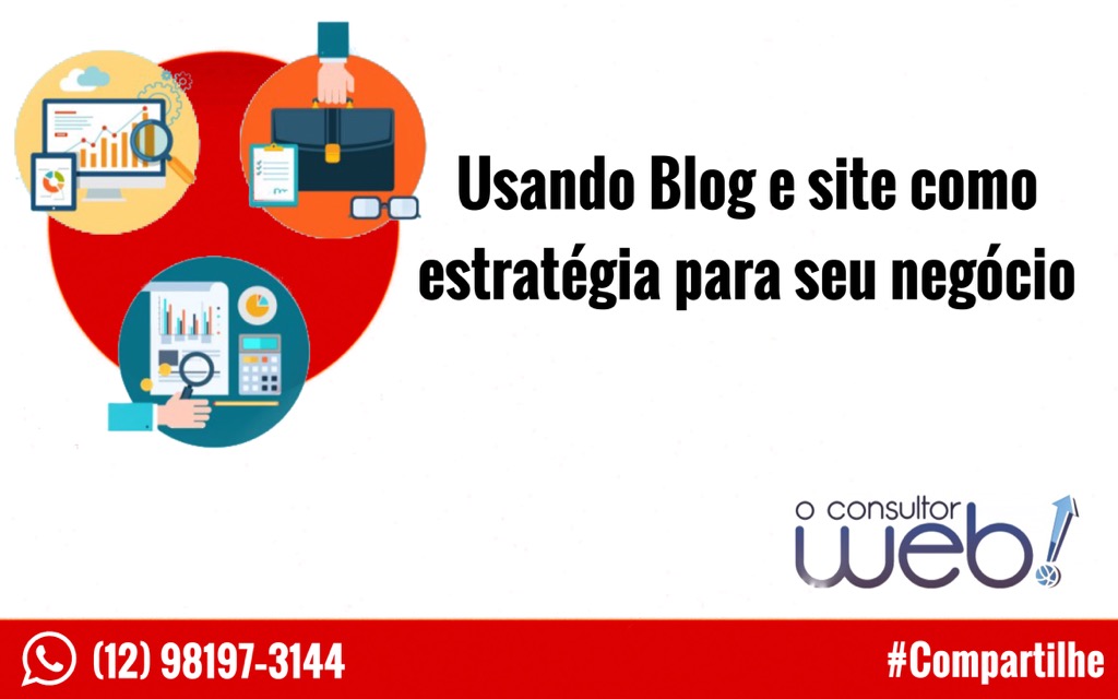 Usando Blog e site como estratégia para seu negócio